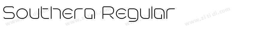 Southera Regular字体转换 Southera Regular字体转换